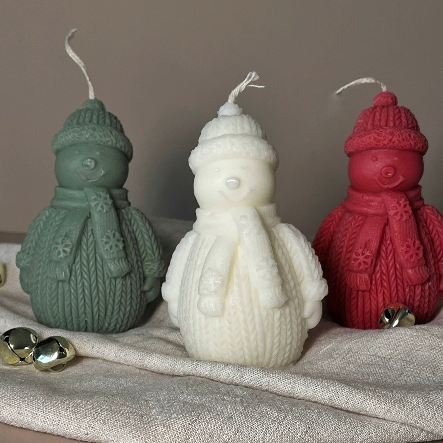 Snowman Candles | Set of 3